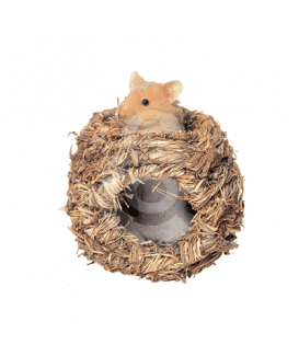 Nid végétal pour hamster