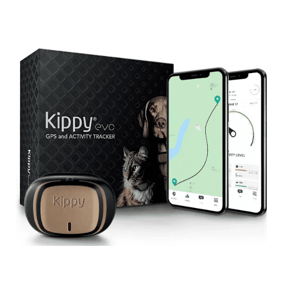 Collier GPS/moniteur d'activité Kippy Evo pour chien et chat -  placedesvetos.com