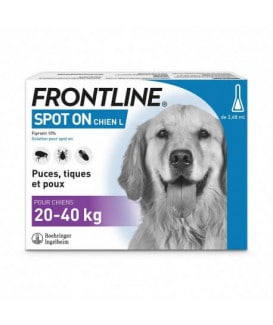 Frontline Chien Spot On 20-40 kg - placedesvetos.com