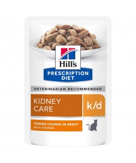 Chat K/D Kidney Sachet Repas Poulet