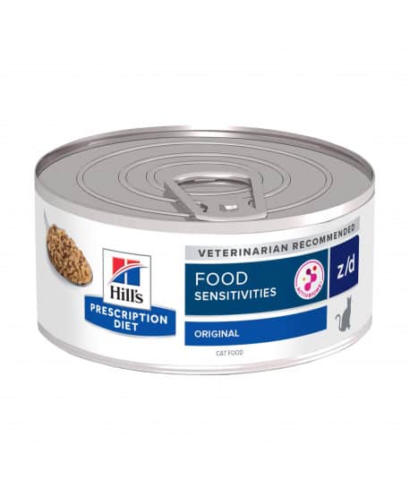 Chat Z/D Food Sensitivities Boîte