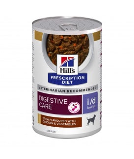 Chien I/D Low Fat Activ Biome+ Mijotés Poulet & Légumes