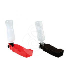 Bouteille de voyage avec bol à eau intégré