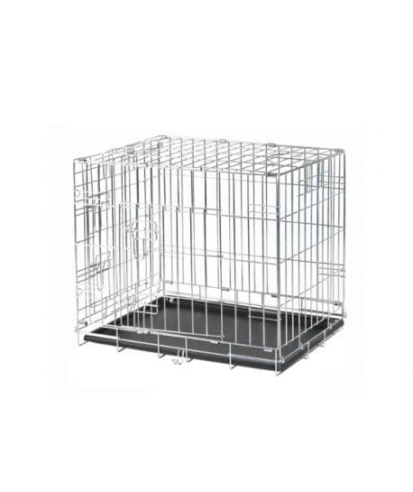Cage métal Trixie Home Kennel pliante avec bac