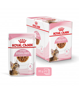 Royal Canin Cat Kitten Sterilised Bouchées en sauce