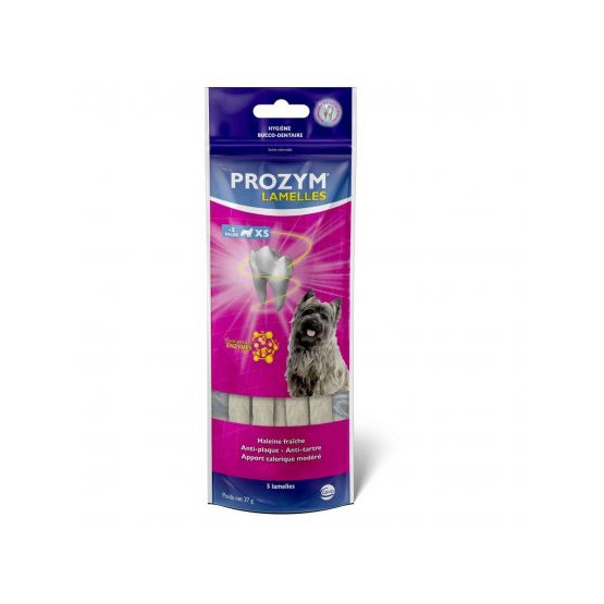 Prozym pour l'hygiène bucco-dentaire de votre chien lamelles à mâcher - placedesvetos.com