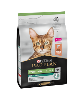 croquettes Pro Plan Chat Adulte Stérilisé Renal Plus, Saumon