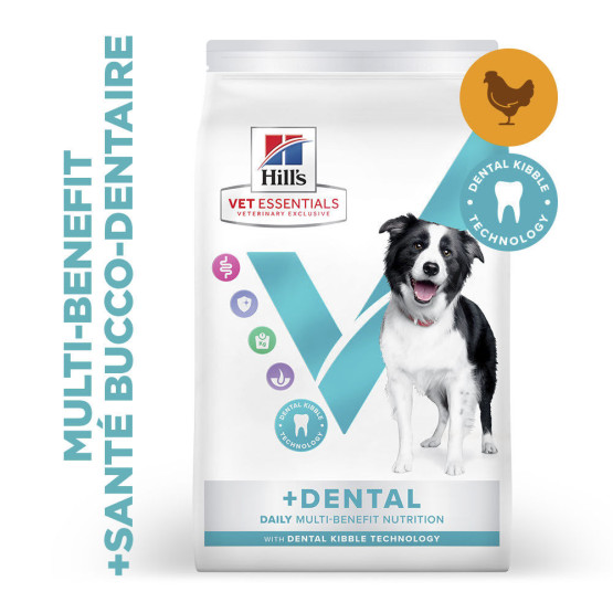 Hill's Vet Essentials Canine Adult Dental Health Sac de 2 kg www