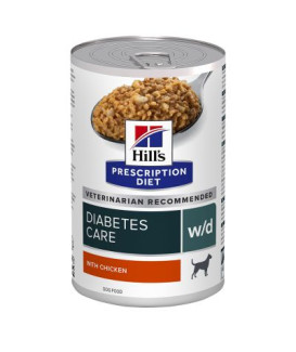 Chien w/d Diabetes Poulet