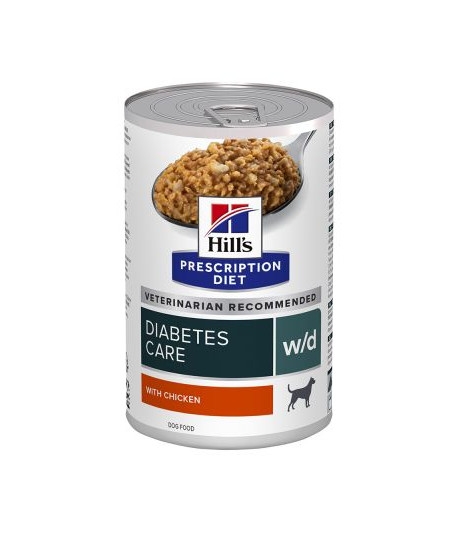Chien w/d Diabetes Poulet
