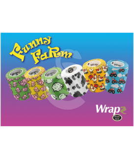 Bande cohésive Wrapz Funny Farm UU - placedesvetos.com