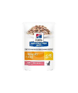 Hill's Prescription Diet C/D Multicare Sachet Repas Au Saumon Pour Chats