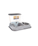 Distributeur double usage Duo Max Eau et croquettes