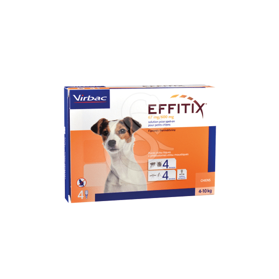 Effitix Spot On Petit Chien 4-10 kg - placedesvetos.com