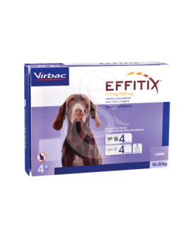 Effitix Spot On Chien Moyen 10-20 kg - placedesvetos.com