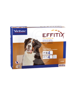 Effitix Spot On Très Grand Chien 40-60 kg - placedesvetos.com