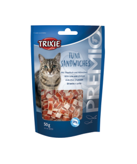 Friandises Chat Premio Tuna Sandwiches - placedesvetos.com