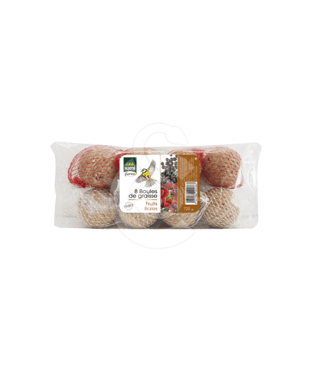Boules de graisse Fruits + Baies
