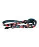 Laisse Hop Dog Pink Garden
