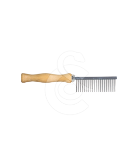 Peigne à manche en bois - placedesvetos.com