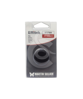 Pile lithium 6V pour collier Effitek - placedesvetos.com