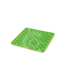 Tapis de léchage pop vert - placedesvetos.com
