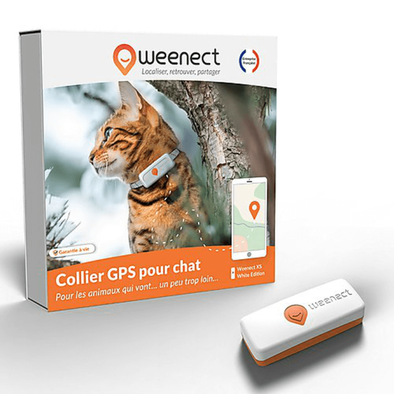 GPS Weenect XS pour chat - placedesvetos.com GPS Weenect XS pour chat - placedesvetos.com