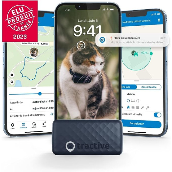 GPS Tractive Cat Mini pour chat - placedesvetos.com