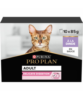 Cat Adult Delicate Digestion Dinde Sauce