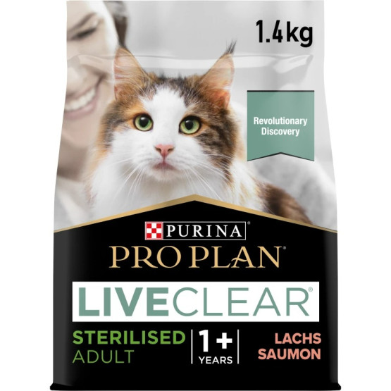 Pro Plan Cat Liveclear Sterilised Adult Saumon