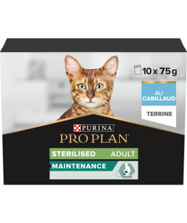 Pro Plan Cat Adult Sterilised Cabillaud Terrine