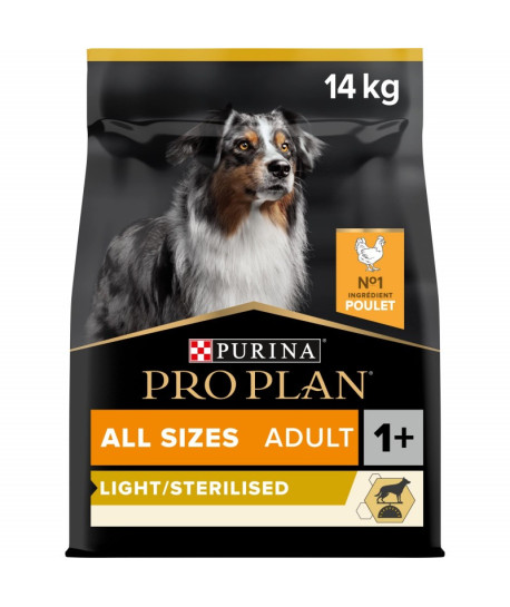 Pro Plan Dog All Size Adult Light /Sterilised Poulet