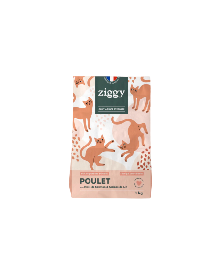 Ziggy Chat Adulte Stérilisé Poulet
