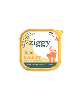 Ziggy Chat Adulte Stérilisé Poulet Pâtée