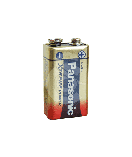 Pile alcaline 9V Type 6LR61