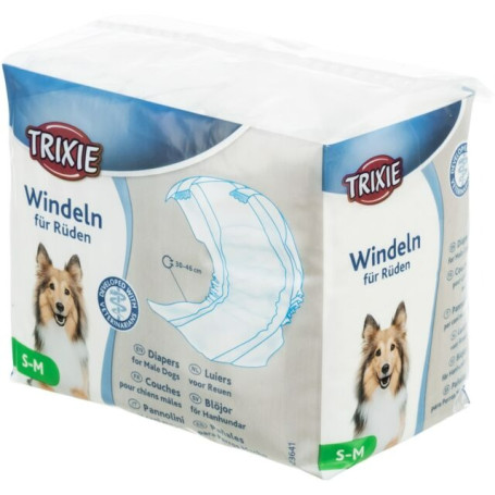 Couche jetable pour chien mâle