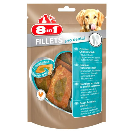 Os à mâcher 8in1 Fillets Pro Dental