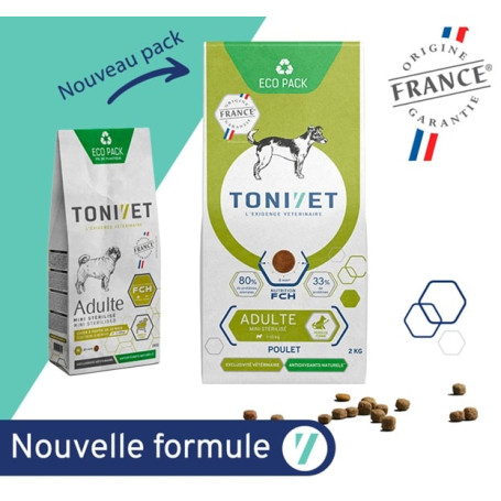 Tonivet Chien Adulte Mini Stérilisé