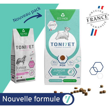 Tonivet Chien Junior Petite et Moyenne Race