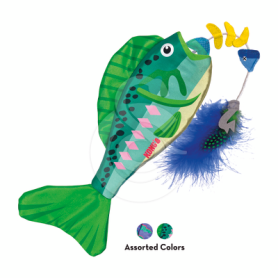 KONG Cat Wrangler Angler Fish