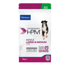 croquette virbac HPM Dog Adult Large & Medium New