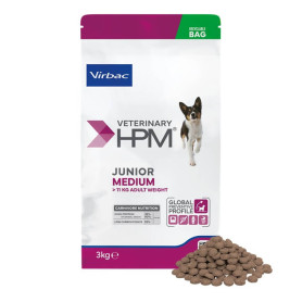 Veterinary HPM Dog Junior Medium New
