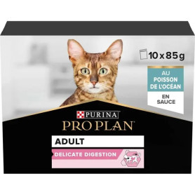 PP Cat Adult Delicate Digestion Poisson Sauce Sachet repas