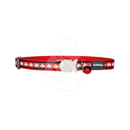 Collier chat Red Dingo réfléchissant