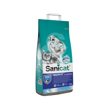 Litière Multi Chats Sanicat Multicat Agglomérante