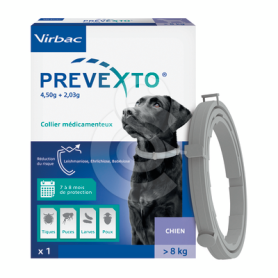 Prevexto collier Chien   8 kg