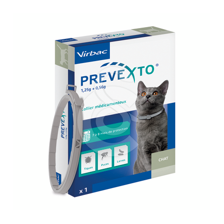 Prevexto collier Chat