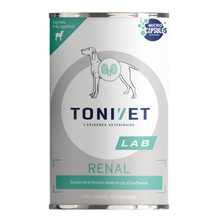 tonivet chien boite insuffisance rénale