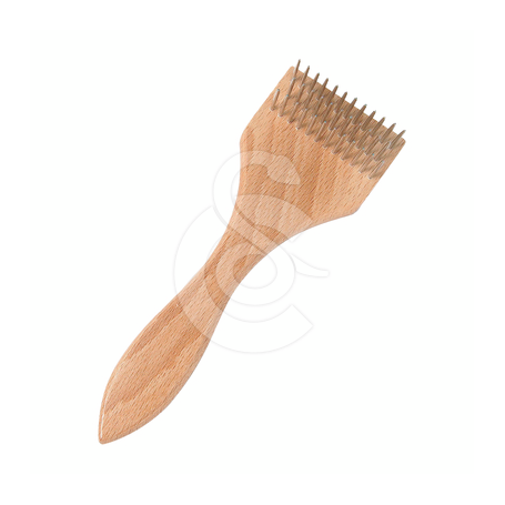 Brosse étrille IdealDog en bois