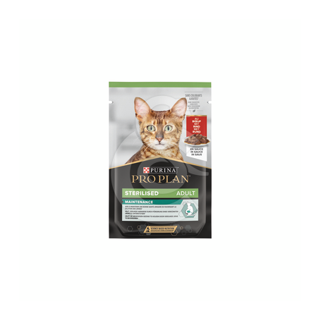 Cat Sterilised Boeuf Sauce Sachet repas
